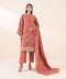 2 Piece - Embroidered Light Khaddar Suit